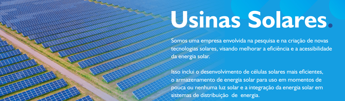 usinas solares imagem